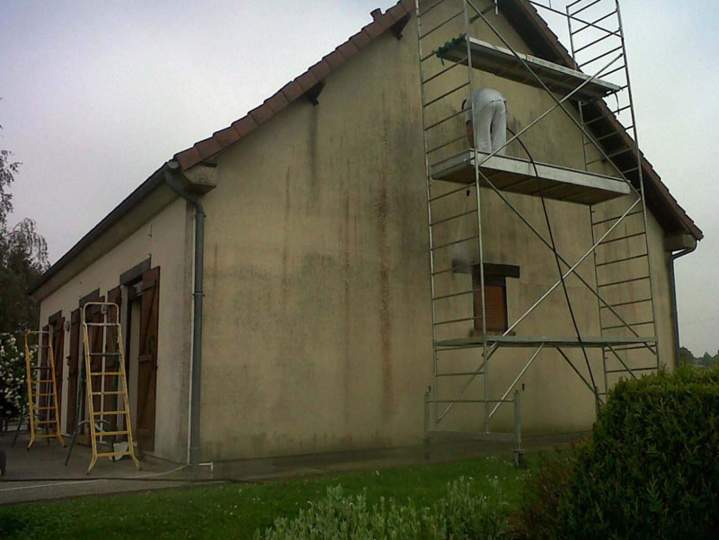 Nettoyage de façade à haute pression Chaulnes